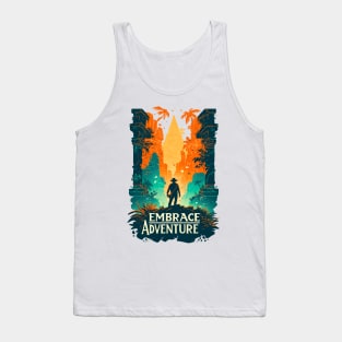 Embrace Adventure - Jungle Ruins - Indy Tank Top